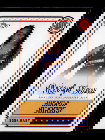 2024 Topps Chrome McDonald's All American Mikayla Blakes #EA-MB Auto