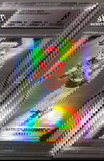 Patrick Mahomes 2017 Prizm Silver