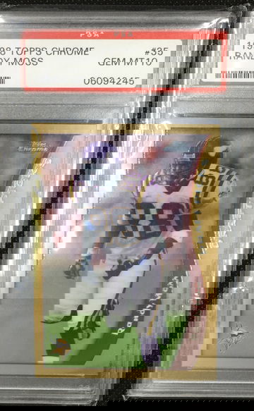 1998 Topps Chrome Randy Moss Rookie PSA 10 #35