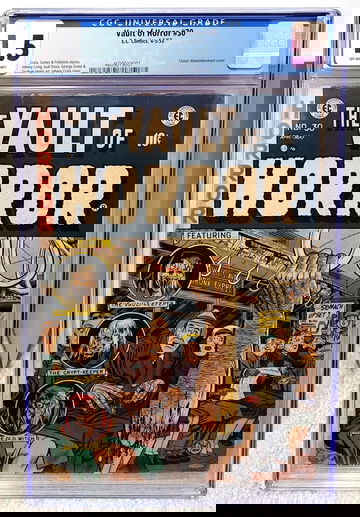 Vault of Horror #30 (1953) CGC 1.5 - Iconic cover Golden Age Precode Horror EC Comics