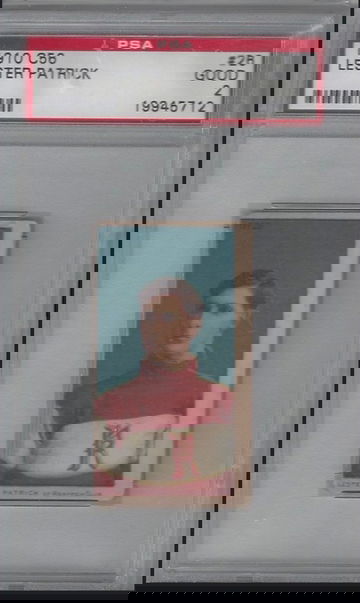 1910 C56 Lester Patrick #26 Imperial Tobacco Vintage PSA 2 Good (small scuff by label)