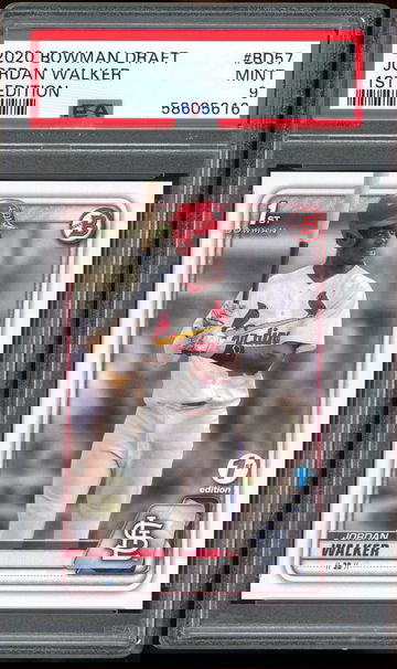 2020 Bowman Draft 1st Edition Jordan Walker PSA 9