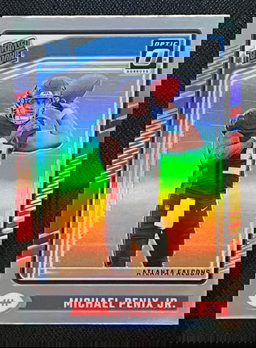 2024 Panini Donruss Optic Michael Penix Jr 279 Silver Holo Rated Rookie Atl Falcons