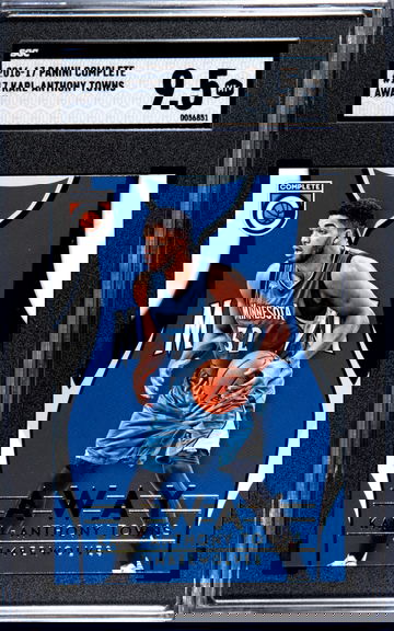 KARL ANTHONY-TOWNS 2016-17 Panini Complete #17 AWAY SGC 9.5