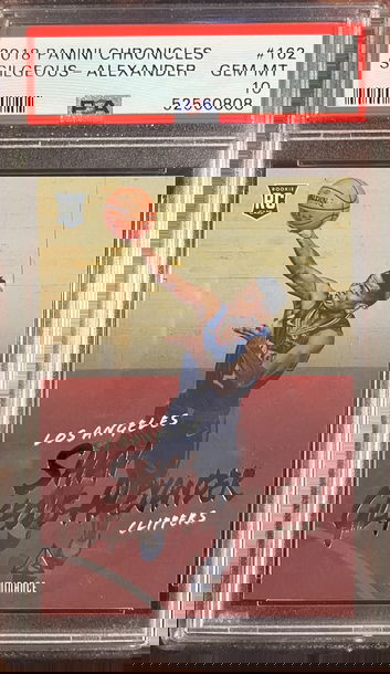 2018 Chronicles Luminance Shai Gilgeous Alexander PSA 10 