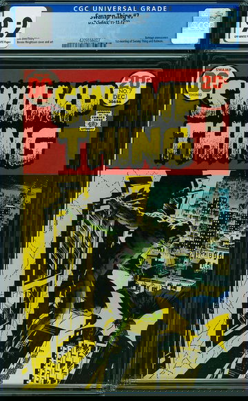 SWAMP THING #7, CGC 9.2 NM-