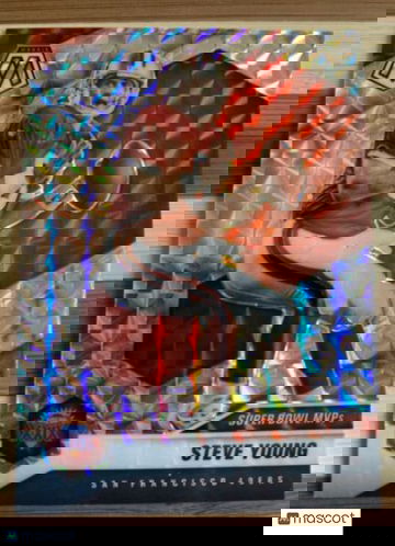 🔥2021 Panini Mosaic Steve Young Silver Mosaic Prizm #299🔥 49ers HOF Legend