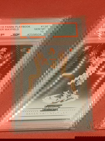 2018 Playbook Cleveland Browns Backer Mayfield Rookie 