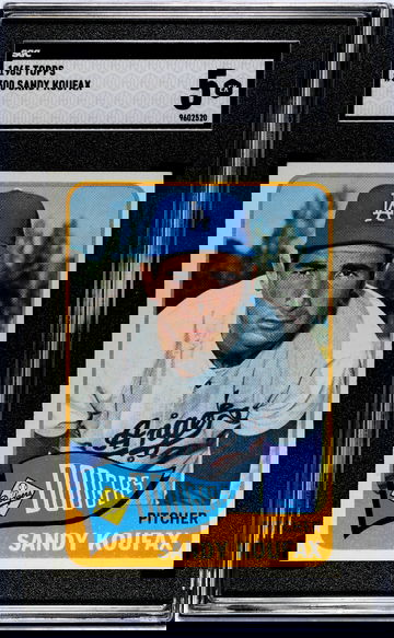 1965 Topps Sandy Koufax SGC 5 