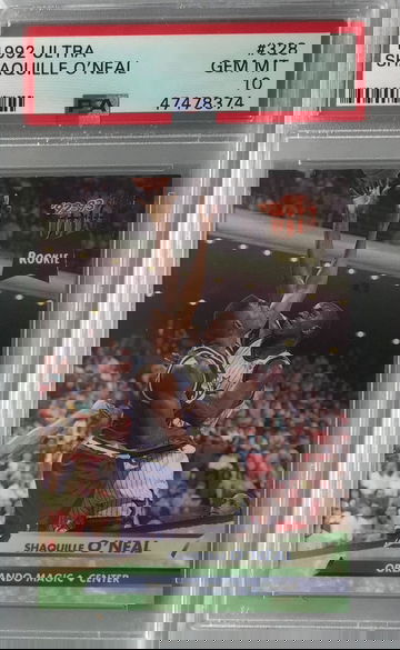 Shaquille O’Neal Rookie 1992 Ultra #328 - PSA 10 Gem Mint