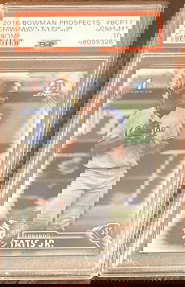2016 Bowman Chrome Fernando Tatis Jr PSA 10