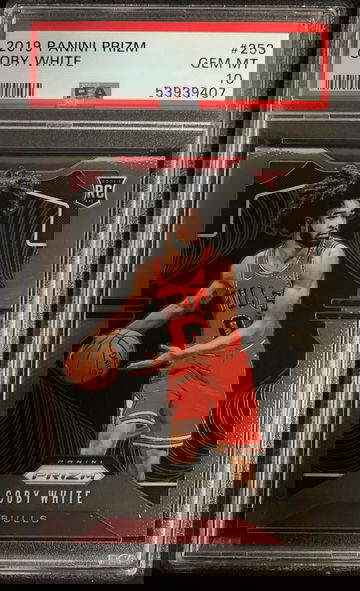 2019 Panini Prizm Coby White PSA 10