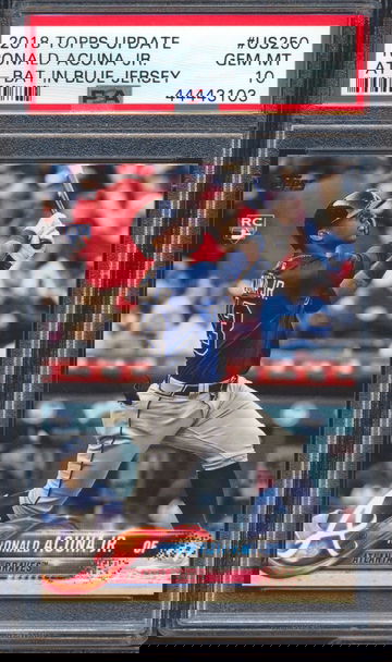 2018 Topps Update #US250 Ronald Acuna Jr PSA 10 44443103