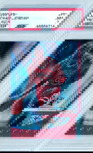 1999 SPx Prolifics Michael Jordan PSA 7 #P1