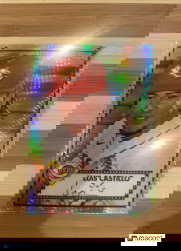 Luis Castillo 2021 Topps Chrome Platinum Prizm Refractor #250 Cincinnati Reds