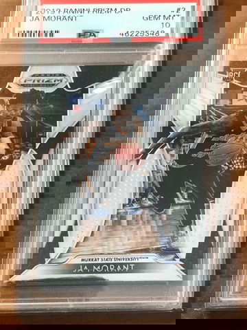 JA Morant Prizm PSA 10