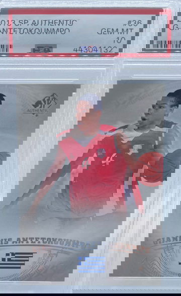 2013 SP Authentic G. Antetokounmpo PSA 10 GEM MINT