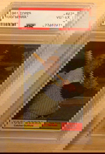 1961 Yogi Berra PSA4