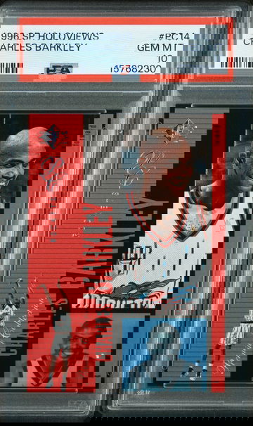 Charles Barkley 1996 SP Holoviews PSA 10