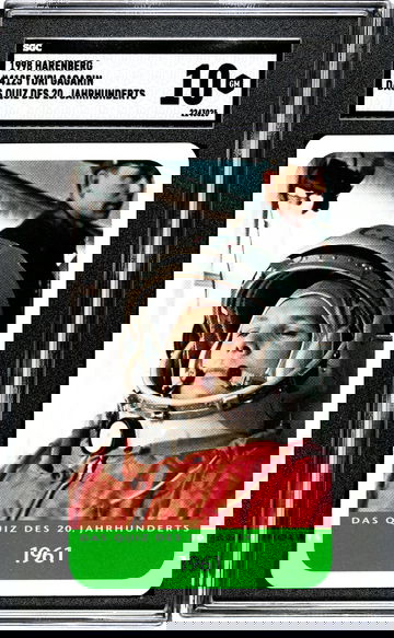 1998 Harenberg Jahrhunderts Yuri Gagarin Astronaut Cosmonaut SGC 10 POP 1