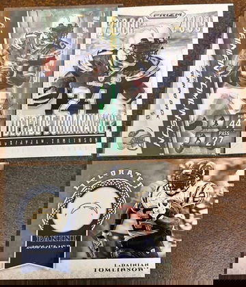 LaDainian Tomlinson 3 Card Lot