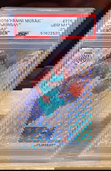2019 Mosaic Ja Morant Rookie RC PSA 10