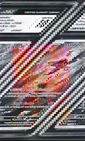 2024 Pokémon Shrouded Fable Illustration Rare Fezandipiti #073/064 Holo CGC 10