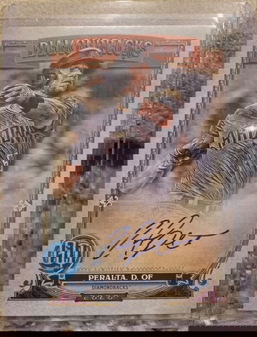 David Peralta 2 card lot