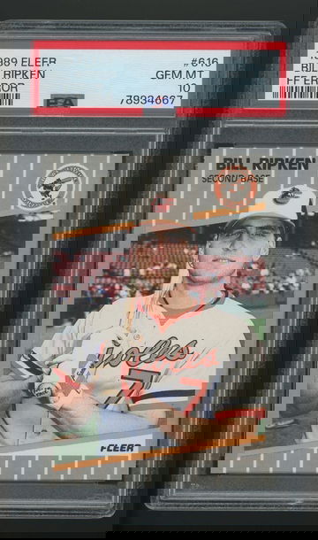 1989 Fleer Bill Ripken FF Error #616 PSA 10