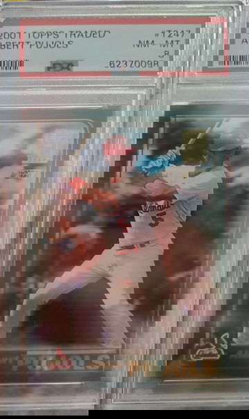 2001 Topps Traded Albert Pujols Rookie