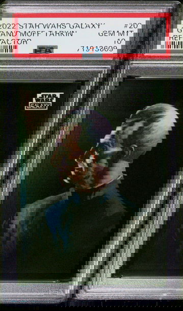 2022 Topps Chrome Star Wars Galaxy Grand Moff Tarkin Refractor 20