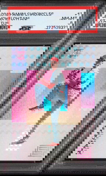 2018 Panini Chronicles Status Shohei Ohtani #1 PSA 8