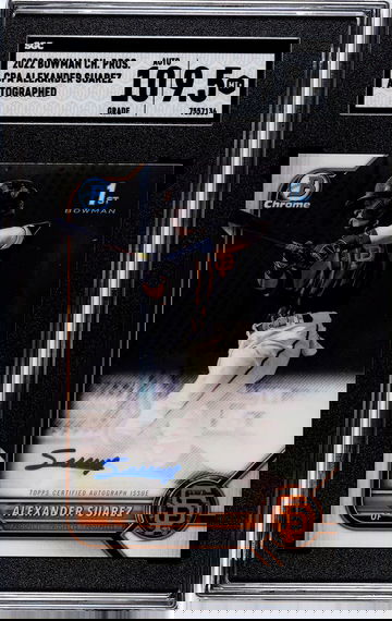 SGC 9.5 2022 Bowman Chrome Alexander Suarez Auto