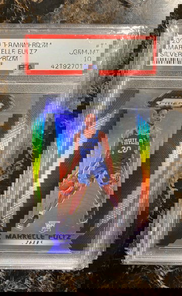 2017 panini prizm Markelle Fultz silver prizm #1 gem mint psa 10