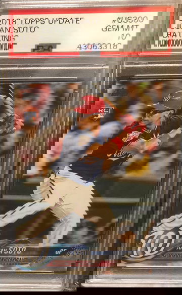 Juan Soto 2018 Topps Update PSA 10