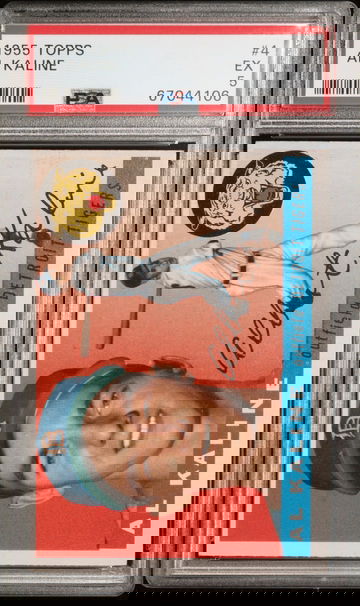 1955 Topps Baseball #4 Al Kaline PSA 5