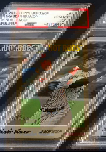 Wander Franco 2019 Topps Heritage Minor League 10