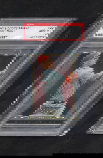 2013 Panini Select #22 Mike Trout PSA 10 GEM MINT