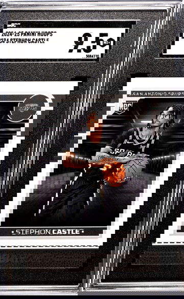 2024-25 Panini Hoops #234 Stephon Castle SGC 9.5