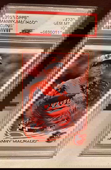 2013 Topps Manny Machado PSA 10