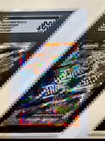 2024 Prizm Draft Picks Paige Bueckers Orange Cracked Ice Rated Prospect #2 SGC 8