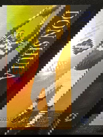 2003 Leaf Limited  Don Shula /25   Gold Spotlight  Baltimore Colts 