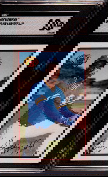 1989 Bowman Ken Griffey Jr SGC 10