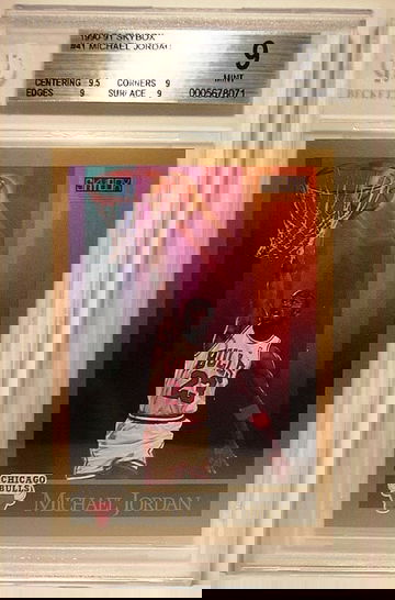 1990-91 Skybox #41 Michael Jordan BGS 9 MINT