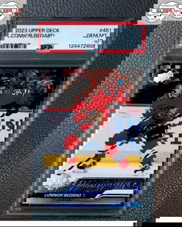 2023 Young Guns Connor Bedard Upper Deck #451 PSA 10 Rookie