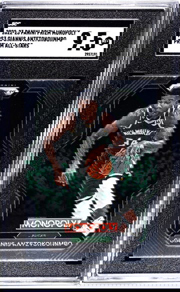 2022-23 Panini Prizm Monopoly #PS3 Giannis Antetokounmpo Prizm All-Stars SGC 9.5