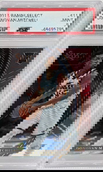 Donovan Mitchell 2017 Select Concourse PSA 9