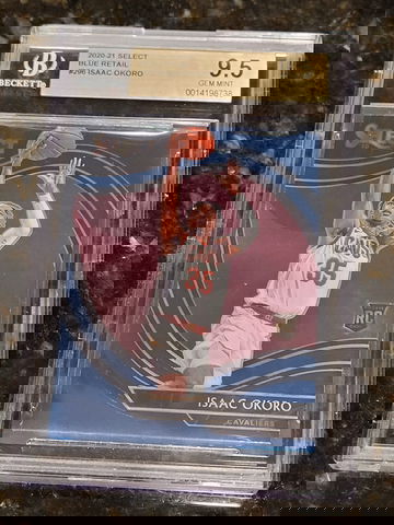 2020-21 Isaac Okoro Select Courtside #296 BGS 9.5