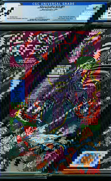 SILVER SURFER v3 #82, CGC 9.4 NM