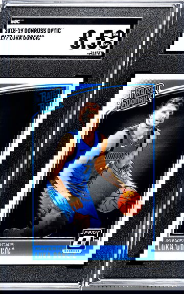 2018-19 Panini Donruss Optic LUKA DONCIC #177 Rated Rookie RC SGC 8.5 